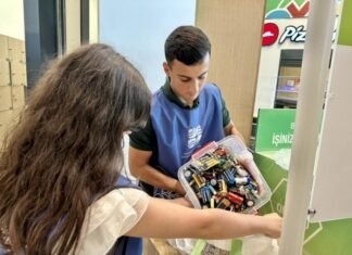 “Batareyaları təhvil ver, təbiəti qoru” layihəsi çərçivəsində 606 kiloqram işlənmiş batareya toplanılıb batareya