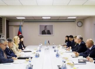 Muxtar Babayev BMT-nin Avropa üzrə İqtisadi Komissiyasının icraçı katibi ilə görüşüb BMT-nin Avropa üzrə İqtisadi Komissiyasının (UNECE) icraçı katibi Tatyana Molçan ekologiya və təbii sərvətlər naziri Muxtar Babayevlə görüşüb