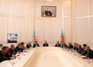 Milli ekoloji prioritetlər və qlobal iqtisadi təhdidlərlə bağlı Gəncədə keçirilən konfrans işini yekunlaşdırıb Milli ekoloji prioritetlər və qlobal iqtisadi təhdidlərlə bağlı Gəncədə keçirilən konfrans işini yekunlaşdırıb