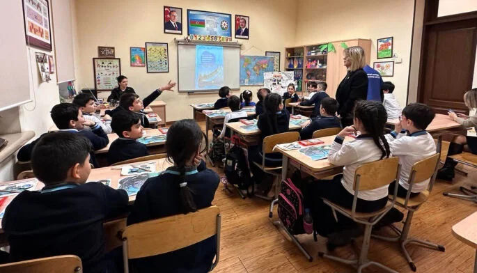 Dünya Ekoloji Təhsil Günü ərəfəsində növbəti maarifləndirici görüş keçirilib