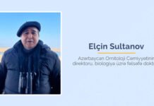 Su-bataqlıq əraziləri biomüxtəliflik cəhətdən çox zəngin ərazilərdir Azərbaycan Ornitoloji Cəmiyyətinin direktoru, biologiya üzrə fəlsəfə doktoru Elçin Sultanov