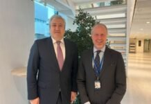 Azərbaycanın İsveçdəki səfiri COP29-a hazırlıq prosesi haqqında məlumat verib Azərbaycan Respublikasının İsveç Krallığındakı səfiri Zaur Əhmədov və İsveçin iqlim məsələləri üzrə səfiri, bu ölkənin BMT-nin İqlim Dəyişikliyi üzrə Çərçivə Konvensiyası üzrə nümayəndə heyətinin rəhbəri, səfir Mattias Frumerie