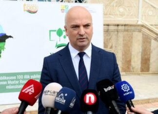 Nazir müavini: “Yaşıl məktəb” layihəsi çərçivəsində Naxçıvanda 10 min tingin əkilməsi planlaşdırılır Naxçıvan Muxtar Respublikası təhsil nazirinin müavini, nazir vəzifələrini icra edən Elxan Nəcəfov