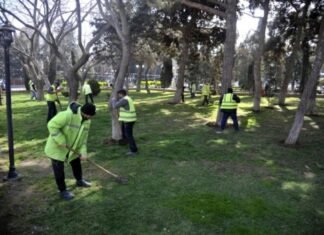 Bu gün Bakının 550 küçəsi yuyulub ümumşəhər iməciliyi