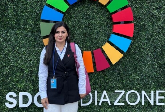 “Sağlamlığa Xidmət” İctimai Birliyinin icraçı direktoru, “Environmental Protection First” Koalisiyasının həmtəsisçisi Pərvanə Vəliyeva “Sağlamlığa Xidmət” İctimai Birliyinin icraçı direktoru, “Environmental Protection First” Koalisiyasının həmtəsisçisi Pərvanə Vəliyeva