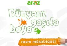 “Dünyanı yaşıla boya” adlı rəsm müsabiqəsinə start verilib “Dünyanı yaşıla boya” adlı rəsm müsabiqəsi