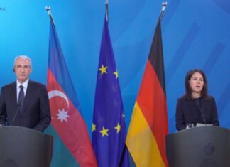 Almaniya Azərbaycanı COP29-da dəstəkləməyə hazır olduğunu ifadə edib COP29-un prezidenti Muxtar Babayev və Almaniya XİN-in başçısı Annalena Berbok