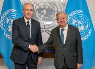 COP29-un prezidenti BMT-nin Baş katibi ilə görüşüb COP29-un prezidenti Muxtar Babayev və BMT-nin Baş katibi Antoniu Quterriş