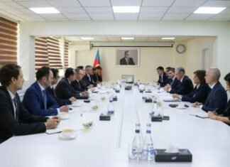 AİB-in regional departamentinin rəhbəri ilə COP29-a hazırlıq tədbirləri müzakirə olunub Asiya İnkişaf Bankının Mərkəzi (AİB) və Qərbi Asiya Regional Departamentinin baş direktoru cənab Yevgeni Jukov ilə ekologiya və təbii sərvətlər naziri Muxtar Babayev