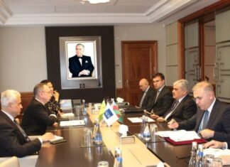 AİB COP29-la bağlı Azərbaycana lazımi texniki və təşkilati dəstəyi göstərməyə hazırdır Maliyyə naziri Samir Şərifov və Asiya İnkişaf Bankının (AİB) Mərkəzi və Qərbi Asiya regional departamentinin baş direktoru Yevgeni Jukov