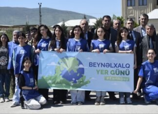 Yer Günü münasibətilə Siyəzəndə 100-dən çox ağac əkilib Yer Günü münasibətilə Siyəzəndə 100-dən çox ağac əkilib