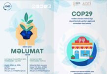 AQTA “COP29 tədbiri zamanı ictimai iaşə obyektlərində sanitar-gigiyenik normalara dair” təlimat hazırlayıb AQTA “COP29 tədbiri zamanı ictimai iaşə obyektlərində sanitar-gigiyenik normalara dair” təlimat hazırlayıb