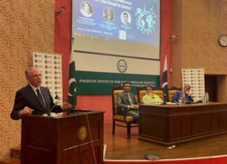 Muxtar Babayev: Azərbaycan COP29-dan ən yaxşı nəticələri əldə edəcəyinə inanır COP29-un müəyyən olunmuş prezidenti Muxtar Babayev İslamabadda Parlament Xidmətləri (PIPS) İnstitutunda keçirilən tədbirdə