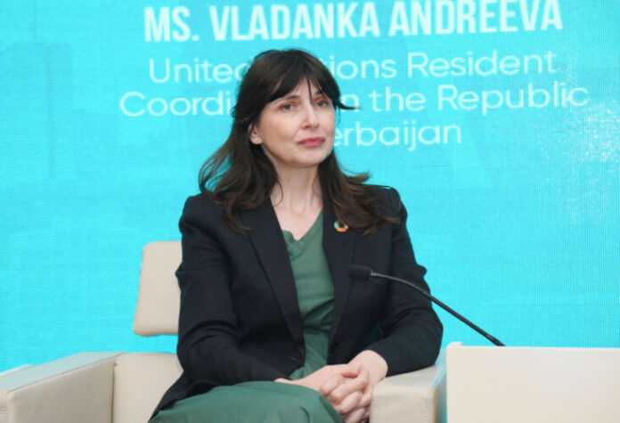 BMT-nin Azərbaycandakı rezident əlaqələndiricisi Vladanka Andreyeva