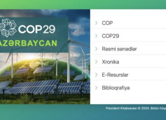 Prezident Kitabxanasında “СOP29 Azərbaycan” adlı elektron layihə hazırlanıb “COP29 Azərbaycan” adlı elektron layihə