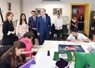 COP29 Təşkilat Komitəsinin üzvləri DOST İnklüziv İnkişaf və Yaradıcılıq Mərkəzi ilə tanış olublar COP29 Təşkilat Komitəsinin üzvləri DOST İnklüziv İnkişaf və Yaradıcılıq Mərkəzi ilə tanış olublar