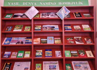 Gənclər Kitabxanasında “Təmiz planet-sağlam həyat” layihəsi çərçivəsində tədbirlər keçirilir Gənclər Kitabxanasında “Təmiz planet-sağlam həyat” layihəsi