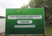 “Yaşıl dünya naminə həmrəylik ili” çərçivəsində Qazaxda təmizlik aksiyası keçirilib “Yaşıl dünya naminə həmrəylik ili” çərçivəsində Qazaxda təmizlik aksiyası keçirilib