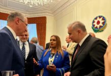 Azərbaycanın Britaniyadakı səfirliyinin yeni binasının açılış tədbiri COP29 mövzusuna həsr edilib Azərbaycanın Britaniyadakı səfiri Elin Süleymanov və COP29-un müəyyən olunmuş Prezidenti, Azərbaycan Respublikasının ekologiya və təbii sərvətlər naziri Muxtar Babayev