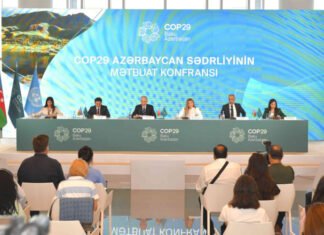 Muxtar Babayev: Bütün fikirləri nəzərə alaraq dayanıqlı inkişafa nail olmağa çalışmalıyıq COP29 Azərbaycan Sədrliyinin mətbuat konfransı