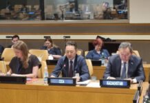 “Kazinform”: AQEM-in baş katibi Nyu-Yorkda keçirdiyi görüşlərdə COP29-un əhəmiyyətini qeyd edib Asiyada Qarşılıqlı Fəaliyyət və Etimad Tədbirləri üzrə Müşavirə (AQEM) təşkilatının baş katibi Kayrat Sarıbay