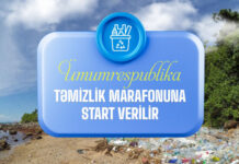 Ümumrespublika Təmizlik Marafonuna start verilir Ümumrespublika Təmizlik Marafonu