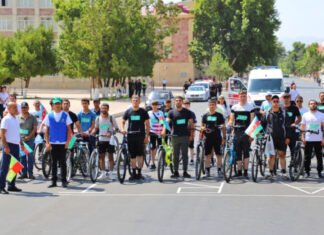 Naxçıvanda velosiped yarışı keçirilib Naxçıvanda velosiped yarışı