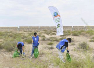 Xəzər rayonunun Zirə qəsəbəsində 1,5 hektar ərazi tullantılardan təmizlənib Ümumrespublika Təmizlik Marafonu