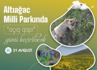 Altıağac Milli Parkında “Açıq qapı” günü keçiriləcək Altıağac Milli Parkında “Açıq qapı” günü keçiriləcək