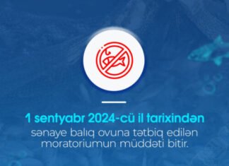 Dövlət Ekoloji Təhlükəsizlik Xidməti və Su Nəqliyyatında Polis İdarəsinin birgə məlumatı balıq ovuna tətbiq edilən moratorium