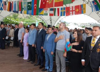 Laçında “Gənclər Yaşıl Dünya Naminə” Diaspor Gənclərinin V Yay Düşərgəsinin rəsmi açılış mərasimi keçirilir Laçında “Gənclər Yaşıl Dünya Naminə” Diaspor Gənclərinin V Yay Düşərgəsinin rəsmi açılış mərasimi