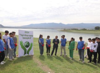 Qazaxda “Yaşıl dünya naminə həmrəylik ili” çərçivəsində növbəti təmizlik aksiyası təşkil olunub Qazaxda “Yaşıl dünya naminə həmrəylik ili” çərçivəsində növbəti təmizlik aksiyası