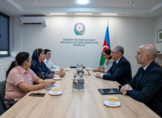 Beynəlxalq Parlamentarilər Konqresinin baş katibi ilə görüş keçirilib Ekologiya və təbii sərvətlər naziri Muxtar Babayev Beynəlxalq Parlamentarilər Konqresinin baş katibi, senator xanım Sitarə Ayaz ilə görüşüb