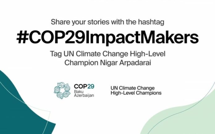 COP29-la əlaqəli “Fərqlilik yaradanlar” adlı qlobal kampaniya
