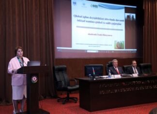 “İqlim dəyişikliyi və ekosistemlərin dayanıqlılığı: təhdidlər, çağırışlar, həllər” – elmi sessiya “İqlim dəyişikliyi və ekosistemlərin dayanıqlılığı: təhdidlər, çağırışlar, həllər”