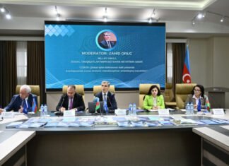 Dəyirmi masa: “COP29-Yaşıl strategiya, iqlim dəyişikliyi və sosial elmlər: çağırışlar, vəzifələr” “COP29-Yaşıl strategiya, iqlim dəyişikliyi və sosial elmlər: çağırışlar, vəzifələr”