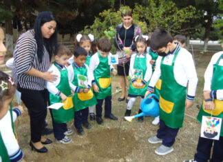 Məktəblərdə ekologiya mövzusunda silsilə tədbirlər təşkil olunub Məktəblərdə ekologiya mövzusunda silsilə tədbirlər