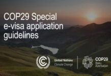 Azərbaycan COP29 iştirakçıları üçün pulsuz xüsusi vizanı tətbiq edib Azərbaycan COP29 iştirakçıları üçün pulsuz xüsusi vizanı tətbiq edib