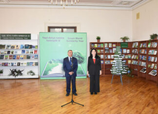 Milli Kitabxanada “Yaşıl dünya naminə həmrəylik ili”nə həsr olunmuş sərginin təqdimatı olub Milli Kitabxanada “Yaşıl dünya naminə həmrəylik ili”nə həsr olunmuş sərginin təqdimatı