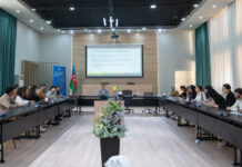 “II Yaşıl düşüncə maarifləndirmə proqramı” çərçivəsində tullantıların idarə olunması mövzusunda təlim keçirilib “II Yaşıl düşüncə maarifləndirmə proqramı” çərçivəsində tullantıların idarə olunması mövzusunda təlim