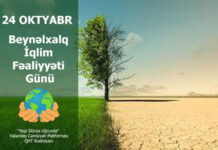 Beynəlxalq İqlim Fəaliyyəti Günü: Planetimizi Qorumağın Vaxtıdır Beynəlxalq İqlim Fəaliyyəti Günü