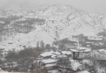 Ordubadın dağlıq ərazilərində qarın hündürlüyü 29 sm-ə çatıb Ordubad