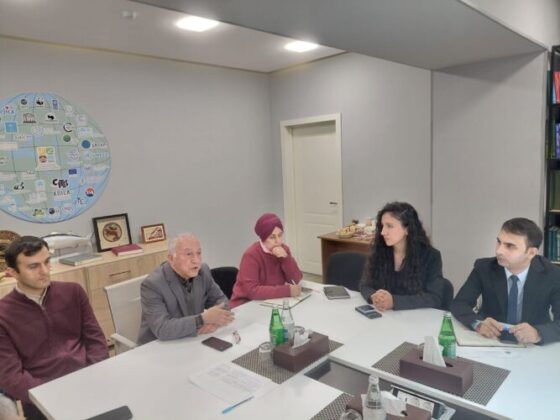 Hacıqabul g&ouml;l&uuml;n&uuml;n m&ouml;vcud vəziyyəti və bərpası yollarına həsr olunmuş dəyirmi masa