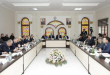 Sudan səmərəli istifadənin təkmil üsullarının tətbiqi mövzusunda geniştərkibli iclas keçirilib Sudan səmərəli istifadənin təkmil üsullarının tətbiqi mövzusunda geniştərkibli iclas