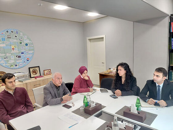 Hacıqabul g&ouml;l&uuml;n&uuml;n m&ouml;vcud vəziyyəti və bərpası yollarına həsr olunmuş dəyirmi masa