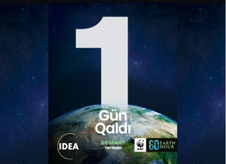 Azərbaycan bu il də “Yer saatı” beynəlxalq kampaniyasına qoşulacaq "Yer saatı" beynəlxalq kampaniyası
