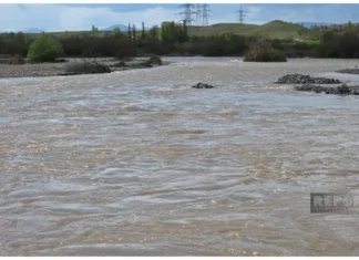 Ağstafa çayından sel keçib, rayon mərkəzi ilə əlaqə çətinləşib Ağstafa çayından sel keçib