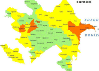 Küləkli hava şəraiti ilə bağlı sarı və narıncı xəbərdarlıq verilib sarı və narıncı xəbərdarlıq