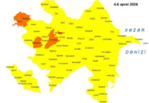 Küləkli hava şəraiti ilə bağlı sarı və narıncı xəbərdarlıq verilib sarı və narıncı xəbərdarlıq