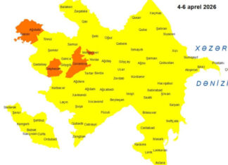 Küləkli hava şəraiti ilə bağlı sarı və narıncı xəbərdarlıq verilib sarı və narıncı xəbərdarlıq